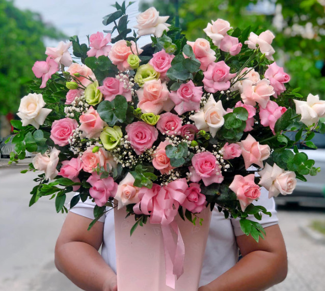 giỏ hoa sinh nhật quận 1
