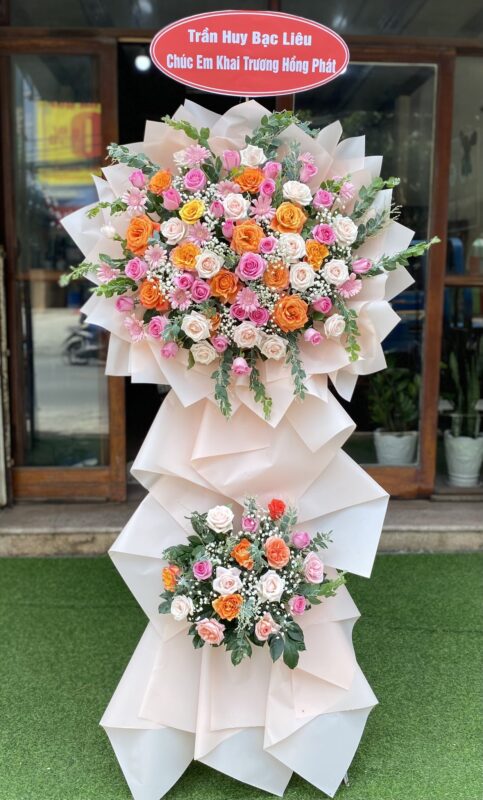hoa khai trương tại Quận Hoàng Mai