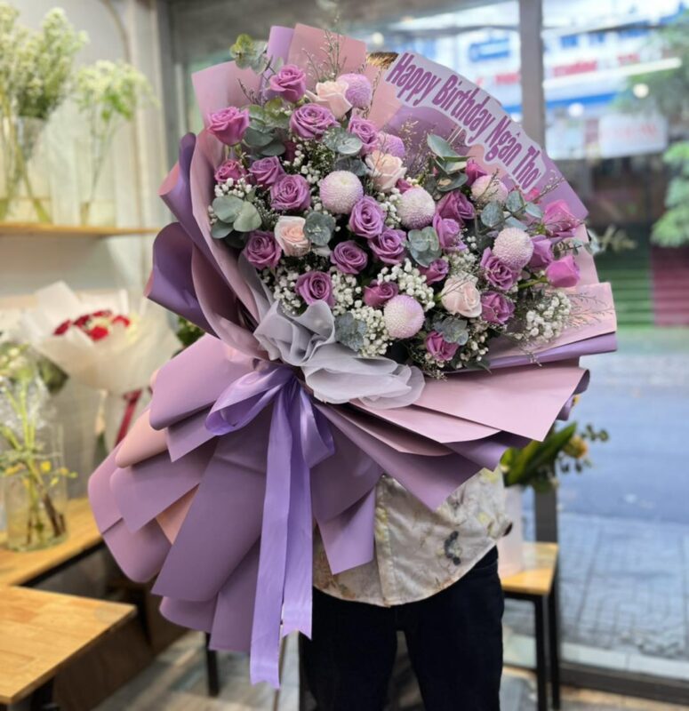 bó hoa đẹp tại shop hoa tươi Quận Bình Thạnh