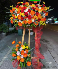 hoa chúc mừng khai trương 338