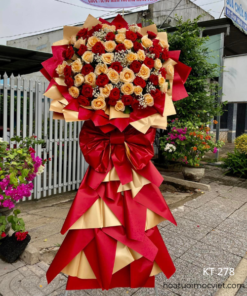 kệ hoa chúc mừng