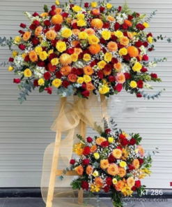 kệ hoa chúc mừng 286