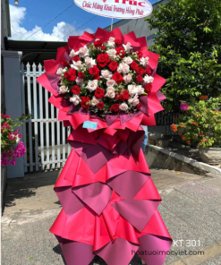 kệ hoa chúc mừng 301