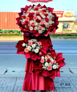kệ hoa chúc mừng 303