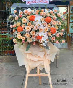 kệ hoa chúc mừng 308