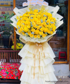 kệ hoa chúc mừng 311