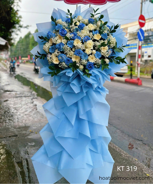 kệ hoa chúc mừng tại shop hoa Từ Sơn Bắc Ninh